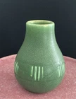 Rookwood Art Deco 1905 Art Pottery Vase Matte Green #969 - 4”