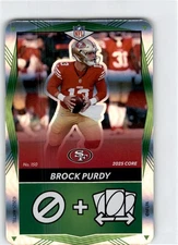 2025 Uno Elite NFL  Core  Brock Purdy   #150  Green Foil