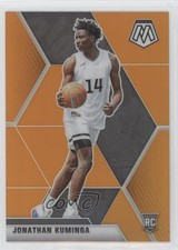 2021-22 Panini Chronicles Draft Picks Mosaic Orange Jonathan Kuminga #255 uk2