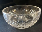 Vintage Waterford Crystal Ireland ALANA Diamond Cut Glass 5 1/2" Serving Bowl
