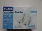 ZyXEL Powerline Pass-Thru Ethernet Adapter PLA-407 200Mbps White