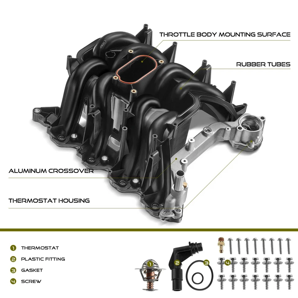 Intake Manifold Kits for Ford F-150 E-250 F-250 Super Duty Excursion Expedition - Image 2 of 4