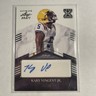 KARY VINCENT JR 2021 LEAF ULTIMATE DRAFT FOOTBALL ROOKIE AUTO /99