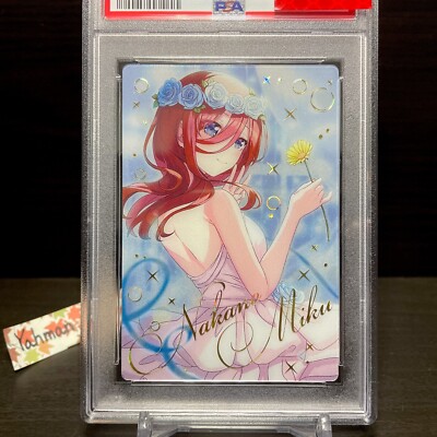 羞花閉月 中野三玖 ofr psa10 PSA 10 2023 Miku Nakano Wafer SP Card Quintessential Quintuplets