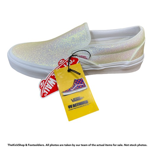 vans slip on uv glitter
