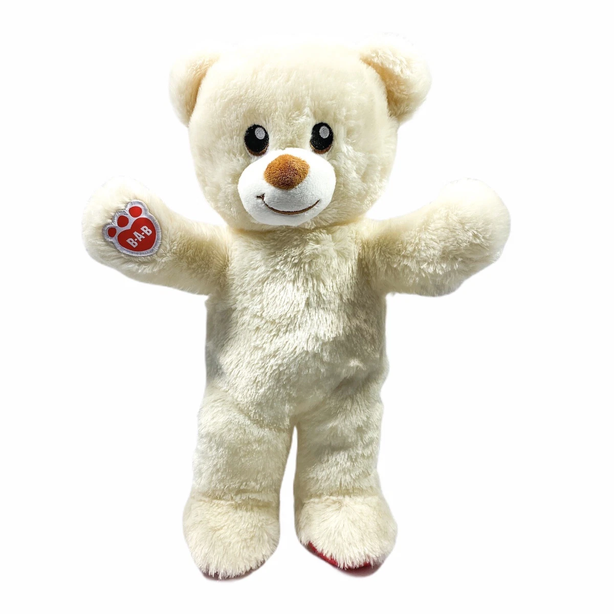 Build A Bear National Teddy Bear Day Plush Cream 15in Stuffed