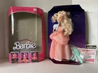 Vintage 1989 Peach Pretty Barbie Limited Edition #4870 With Box & Accessories