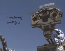 Tim Blaney "Short Circuit" AUTOGRAPH Signed 'Johnny Five' 11x14 Photo H ACOA