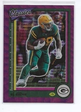 2022 Panini Classics H2 Timeless Tributes Premium Edition Purple /50 AJ Dillon