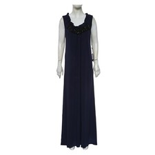 Vera Wang lavender label, sleeveless embellished dress, US 14 UK 18, NWT