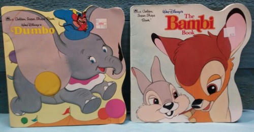 Lot of 10 Walt Disney A Golden Super Shape Books 90's 2 First Editions FREE SHIP - Picture 5 of 6