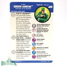 Heroclix Justice League Unlimited set Green Arrow 026.06 Team-Up card Aquaman
