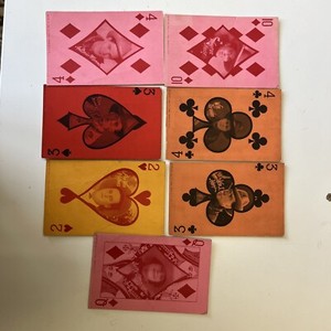 Lot of 7 1928 Ex. Sup. Co. Chgo. Exhibit Supply Co. Cowboy Arcade Card Co