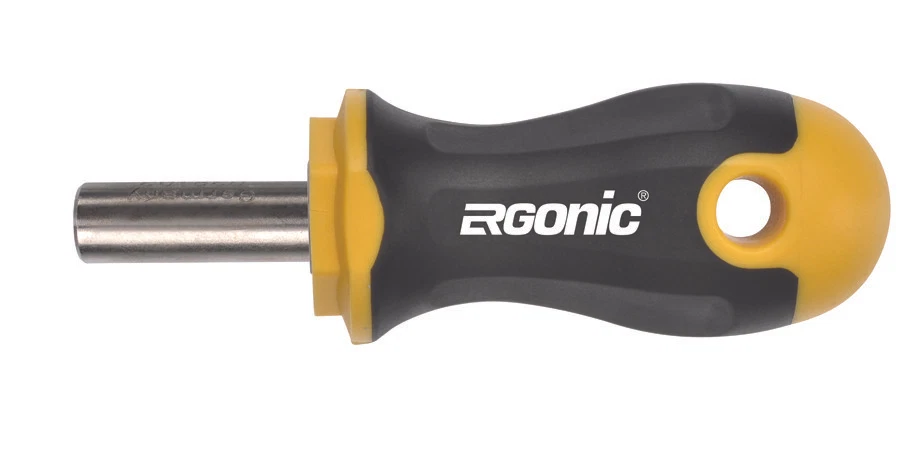 Felo Ergonic 3pc 1/4" Magnetic Bit Holder Screwdriver Set Stubby, 8", 11" Flex - Image 4 of 4