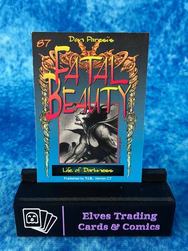 Don Paresi's Fatal Beauty SINGLE Non-Sport Trading card Illustration Studio 1997 - Picture 176 of 182