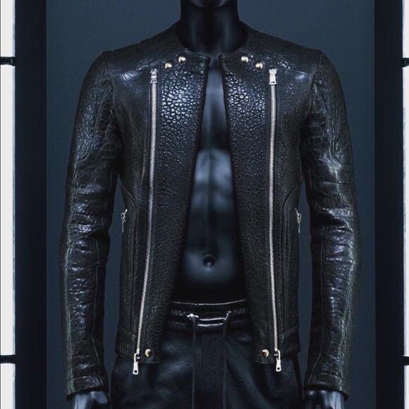 Balmain X H&M Limited Edition Leather Jacket 46/36R | eBay Balmain X H&M Limited Edition Leather Jacket 46/36R | eBay