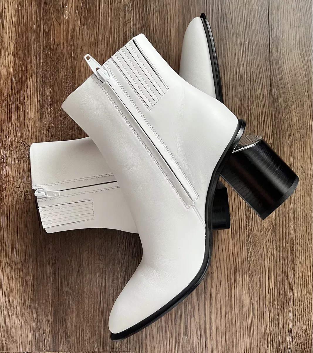 Alexander Wang Anna White Ankle Boot Women US 7 eBay