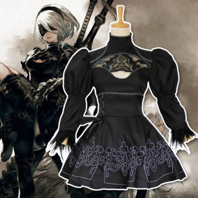 2b formal dress Game Nier Automata Cosplay Yorha Costume Women's Wig Best Sellers by Chic YC 2026-08-01 :: Dresses