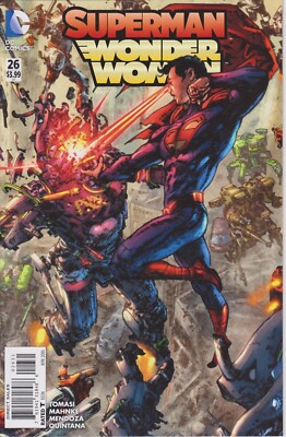 Superman / Wonder Woman Issue #26 Comic Book. Variant Cover. DC 2016