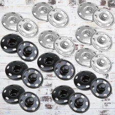 Large Snaps for Sewing Big Sew on Snap Large Buttons 12 Set Big Metal Snap Fast
