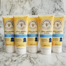 Lot 5 Burt's Bees Baby Ultra Gentle Lotion Soothing 98.9 Natural 6oz Sensitive