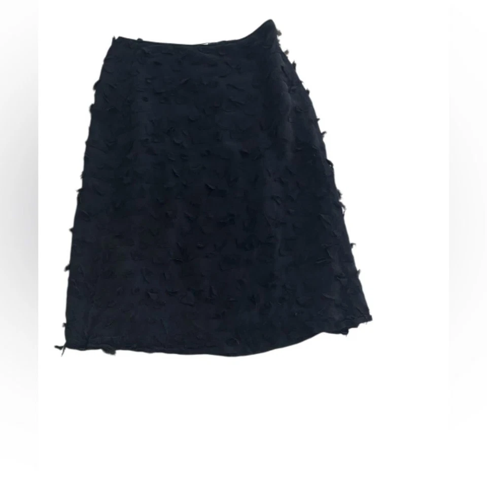 Saia de fada Isda & Co feminina textura pétala de seda preta caprichoso 2 - Imagem 2 de 4