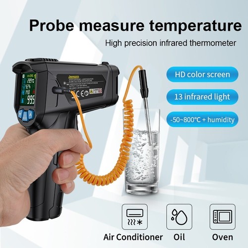 Digital Infrared Thermometer Temperature Gun - Foto 3 di 9