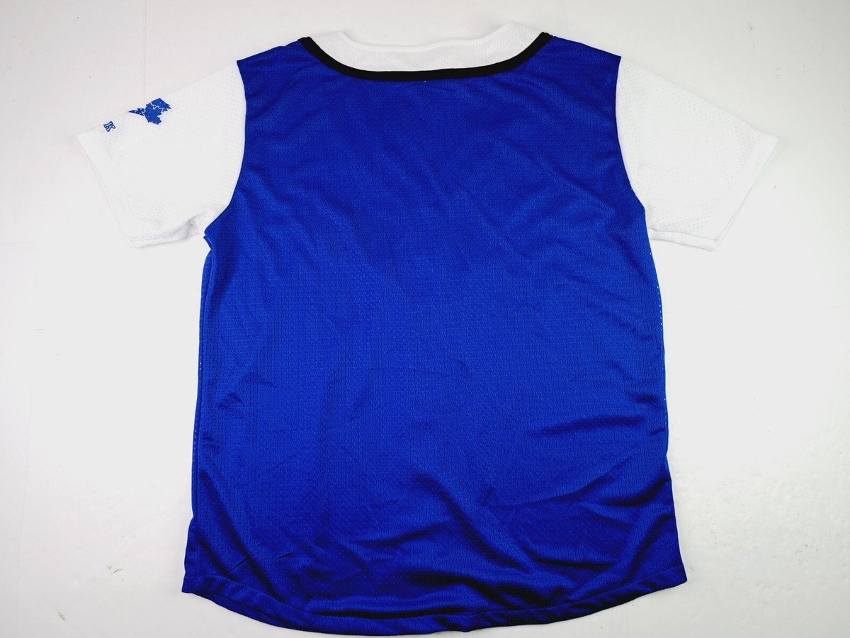 Victoria's Secret PINK Blue Jays MLB Jersey Top NWT Size M