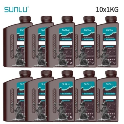 Sunlu 10x1KG Washable ABS/Standard/Plus/ABS-Like/Toughness/Red-Wax Resin - image 1 of 4