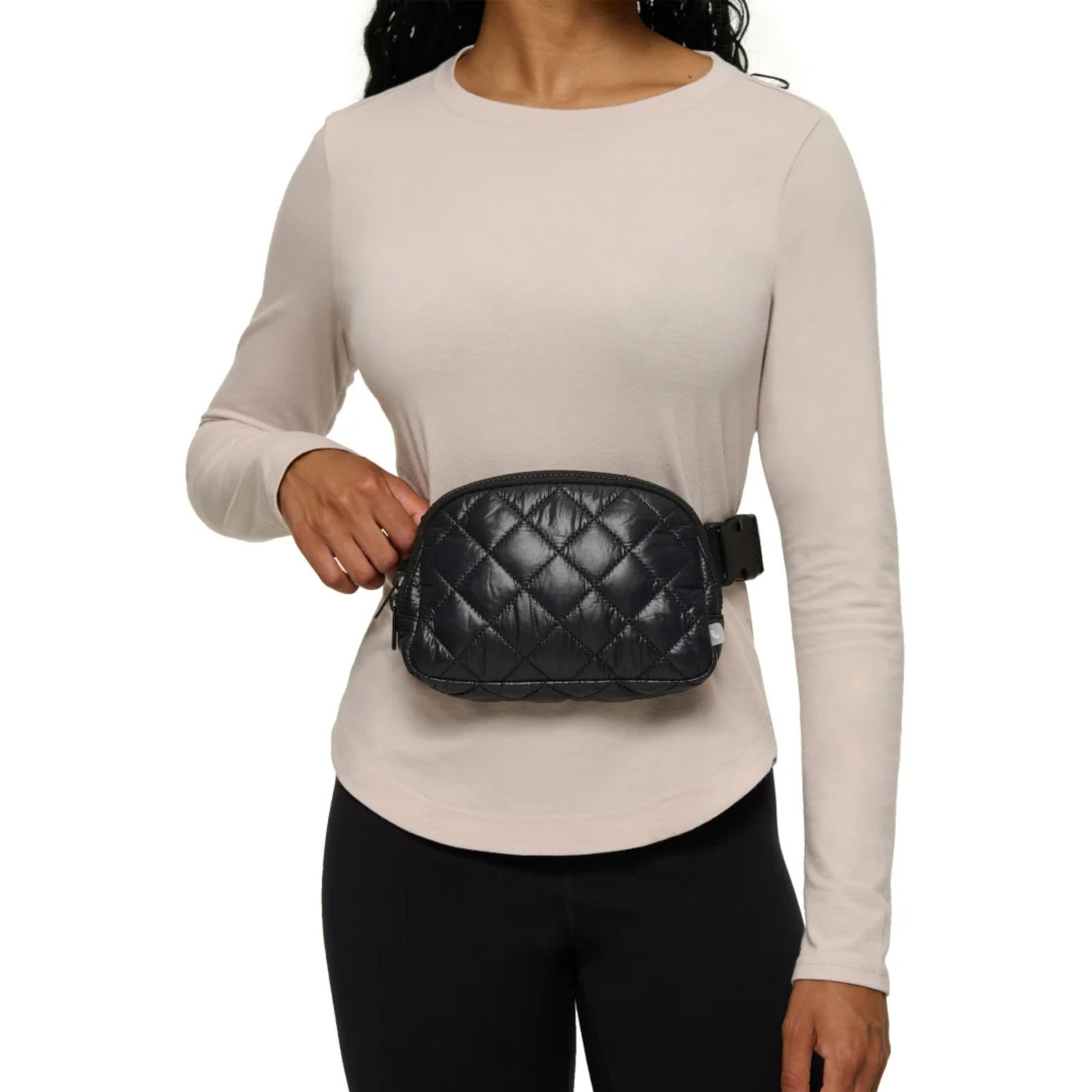Lolë Unisex Quilted Belt Bag
