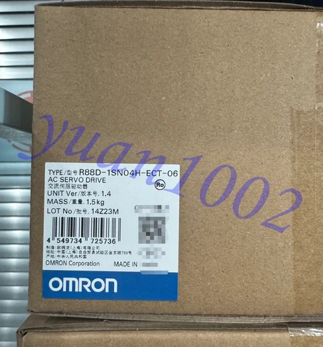 1PCS NEW Omron R88D-1SN04H-ECT-06 Servo drive Fast FedEx or DHL