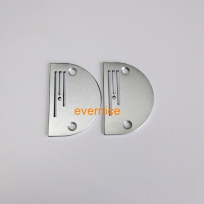 2 Stück Big Hole Needle Plate B26 für Industrienähmaschine Brother Juki Singer