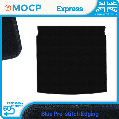 Express with Blue Pre-Stitch Trim Boot Mat to fit Skoda Octavia Estate Option...