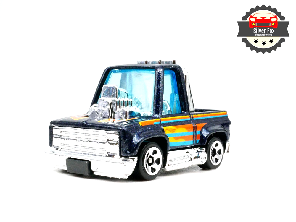 1983 CHEVY SILVERADO RACING TOON BLUE 1:64 SCALE DIECAST COLLECTOR MODEL CAR