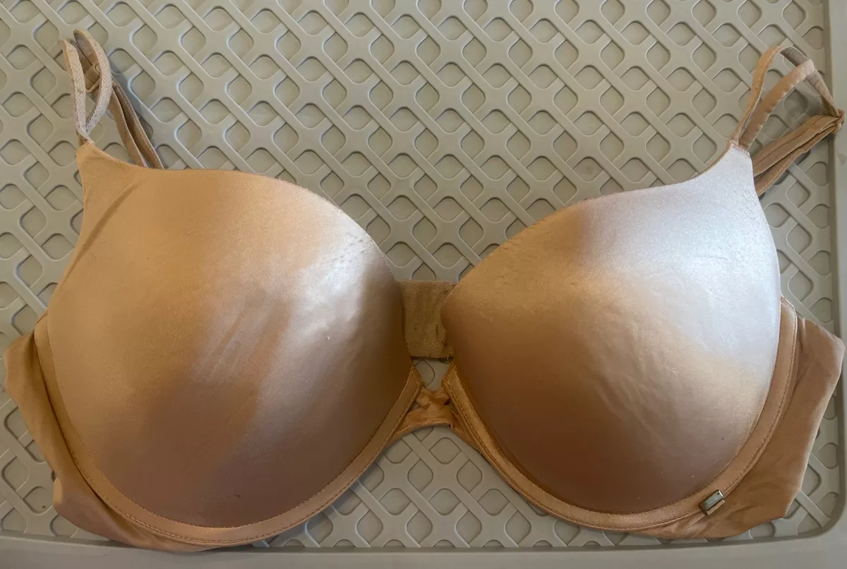 Victorias Secret Women's Nude Bra 38C Very Sexy Push Up Padded Underwire  $75New