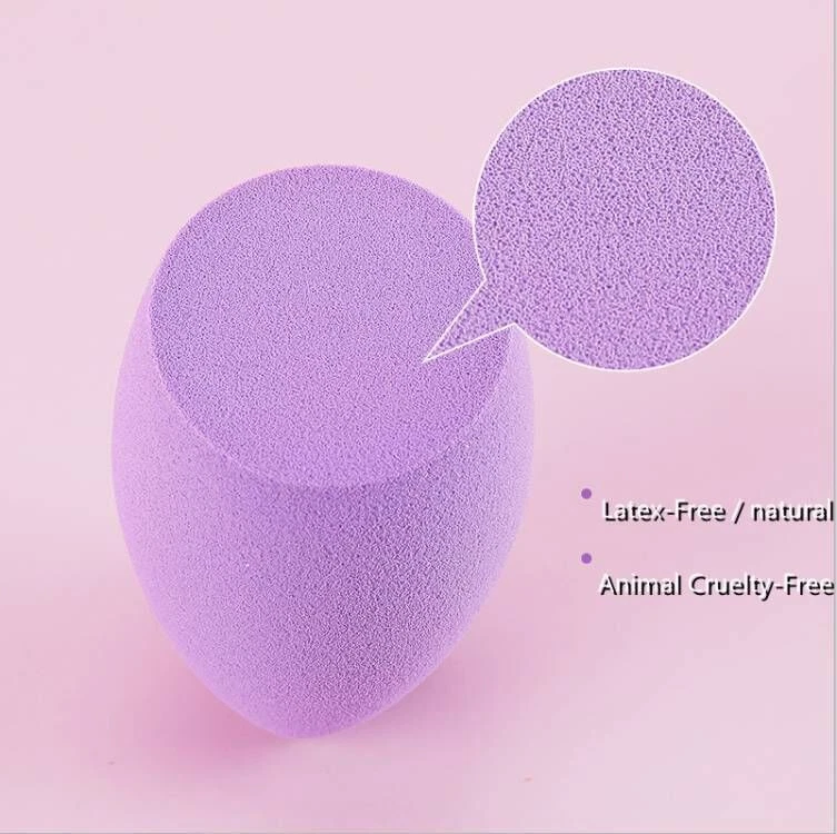 Base de maquillaje licuadora esponja belleza cosmética multicolor tamaño mini 6 piezas - Imagen 4 de 4