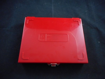 HEATHROW Plastic 100 Place Premium Microscope Slide Box Foam Lining 8.25 x 6.75''