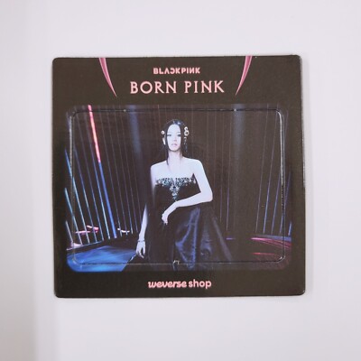 BLACKPINK BORN PINK Album Weverse POB Photo Card / Magnet Photo