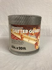 Garde gouttière aluminium 6" X 20'