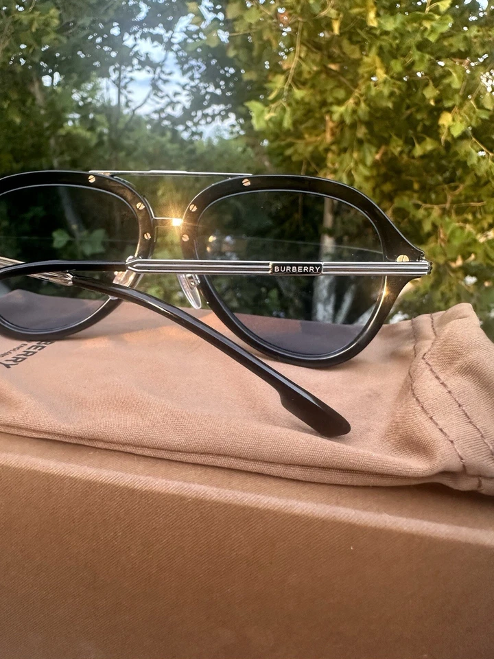 Gafas de sol Burberry 0BE4377 403487 azul jude aviador Foto 4 de 4