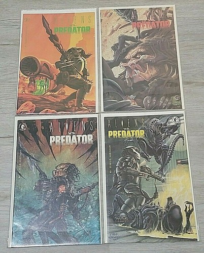 Aliens vs Predator #1-4 complete series - Dark Horse Comics
