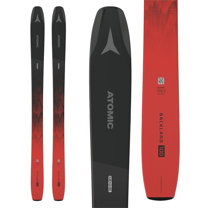 BRAND NEW! 2021 ATOMIC BACKLAND 100 SKIS 188cm w/TYROLIA ATTACK2 