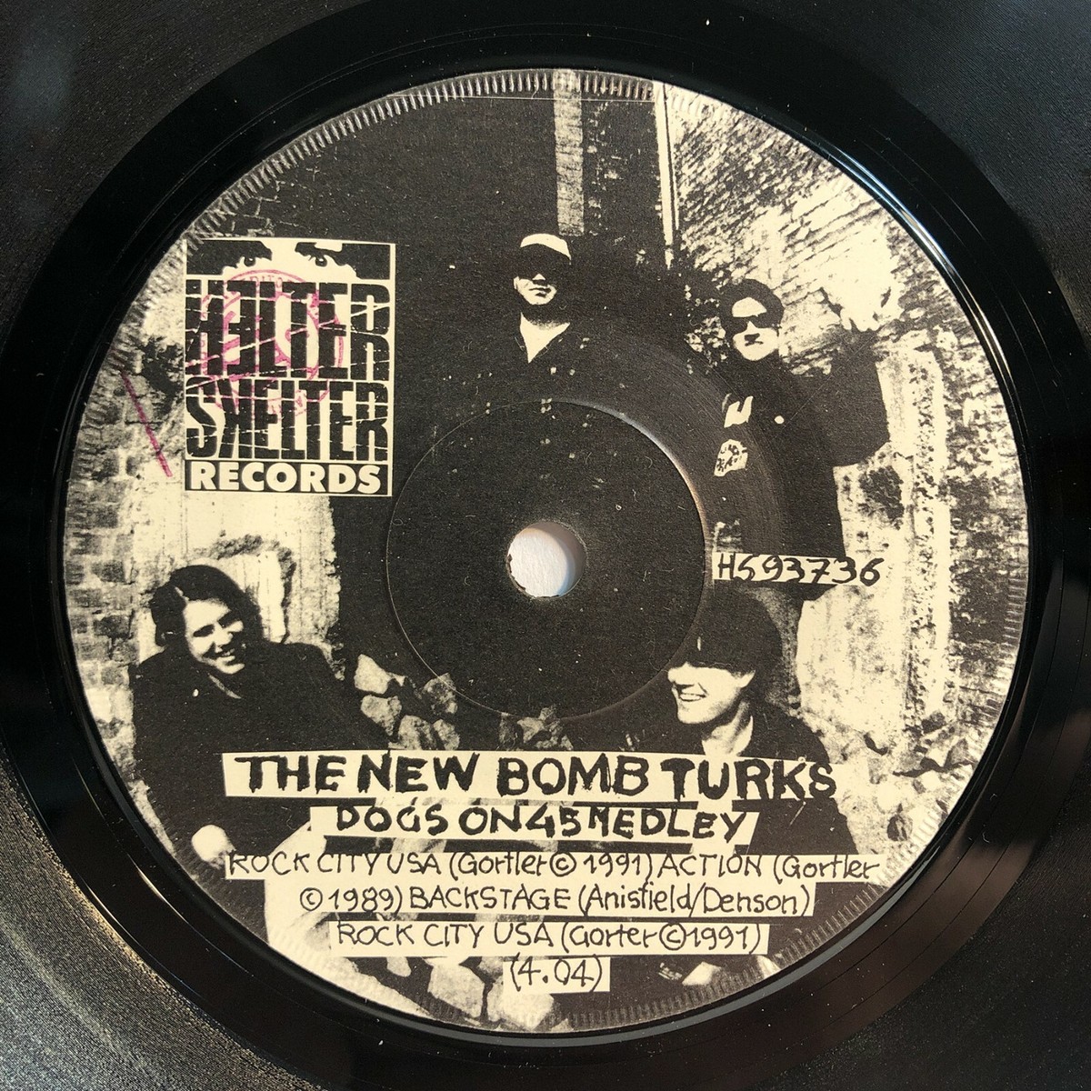 THE NEW BOMB TURKS レコード Devil Dogs, New Bomb Turks SPLIT 45 1993 Garage Rock Punk
