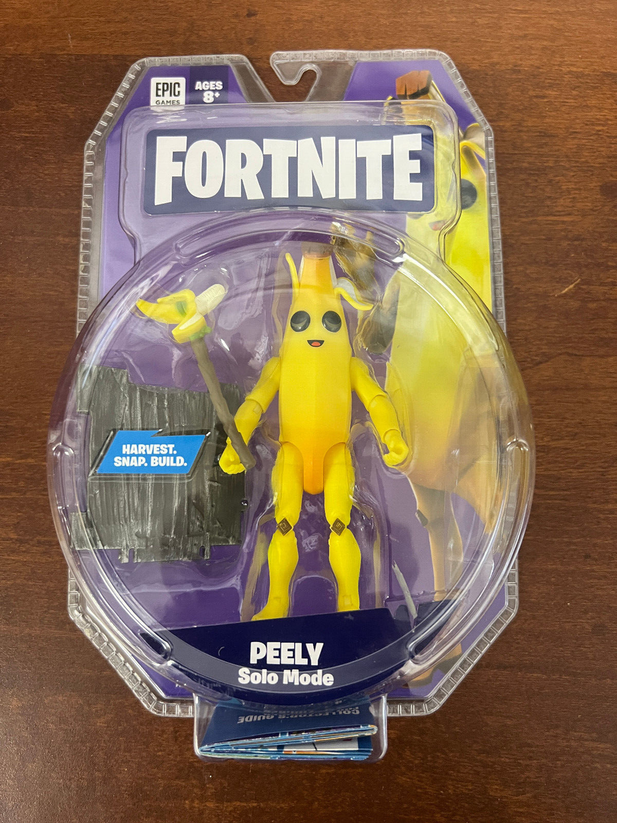 Jazwares Fortnite Solo Mode Series 3 Peely Banana 4 Inch Jazwares Fortnite Solo Mode Series 3 Peely Banana 4 Inch
