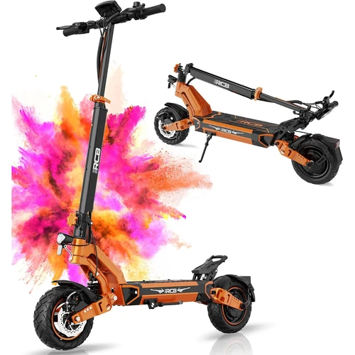 RCB D7 Pro E-Scooter 500W 27Ah Bis 140km Mit Straßenzulassung （ABE） Bis 150KG