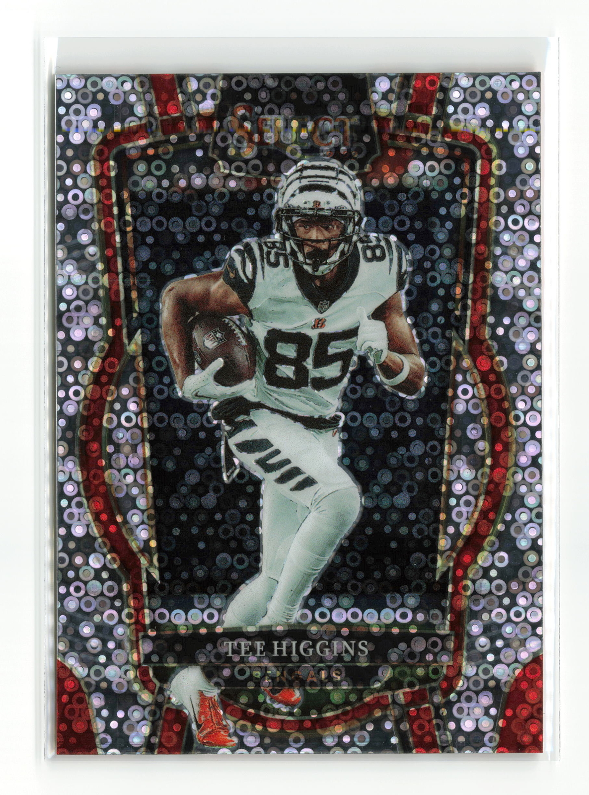 TEE HIGGINS #280 2022 PANINI SELECT BENGALS NO HUDDLE