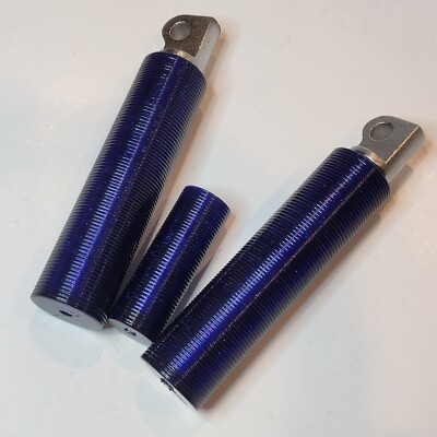 Harley Davidson Metal Flake Pegs Set Dark Chopper