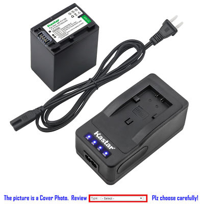 NP-FV100 Battery or LED Charger for Sony NEX-VG10 NEX-VG20 NEX-VG30 NEX-VG900