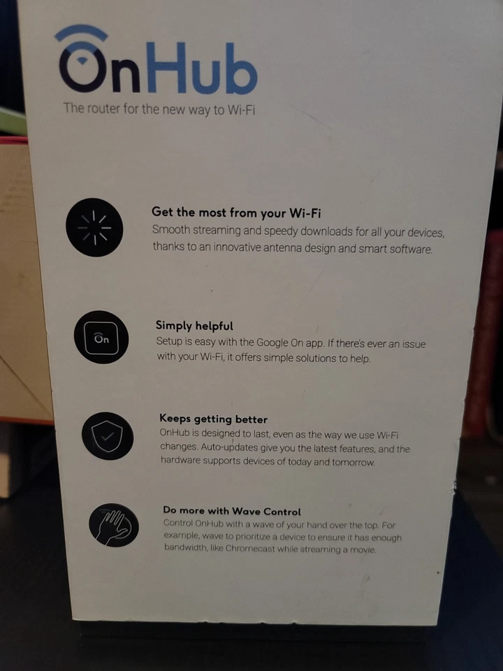 Asus SRT-AC1900 Black Onhub 2 Ports Wireless Smart Router With Power Cable - Image 2 of 3