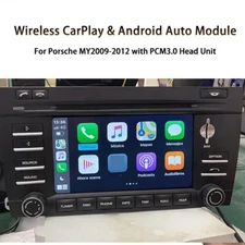 Wireless Apple CarPlay Android Auto Solution For Porsche Bosxter Cayman PCM3.0